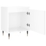 Glänzend weißer Nachttisch aus Holzwerkstoff, 40 x 30 x 50 cm von vidaXL, Nachttische - Ref: Foro24-826816, Preis: 39,05 €, R...