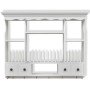 Mueble de pared para cocina de madera blanco