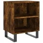 Nachttische, 2 Stück, Holzwerkstoff, Raucheiche, 40 x 30 x 50 cm von vidaXL, Nachttische - Ref: Foro24-826807, Preis: 47,21 €...