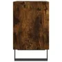 Nachttische, 2 Stück, Holzwerkstoff, Raucheiche, 40 x 30 x 50 cm von vidaXL, Nachttische - Ref: Foro24-826807, Preis: 47,21 €...