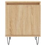 Nachttische, 2 Stück, Holzwerkstoff, Sonoma-Eiche, 40 x 30 x 50 cm von vidaXL, Nachttische - Ref: Foro24-826835, Preis: 49,21...