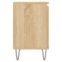 Mesitas noche 2 uds madera ingeniería roble Sonoma 40x30x50 cm de vidaXL, Mesitas de noche - Ref: Foro24-826835, Precio: 48,7...