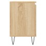 Nachttische, 2 Stück, Holzwerkstoff, Sonoma-Eiche, 40 x 30 x 50 cm von vidaXL, Nachttische - Ref: Foro24-826835, Preis: 49,21...