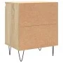 Mesitas noche 2 uds madera ingeniería roble Sonoma 40x30x50 cm de vidaXL, Mesitas de noche - Ref: Foro24-826835, Precio: 48,7...