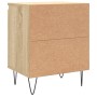 Nachttische, 2 Stück, Holzwerkstoff, Sonoma-Eiche, 40 x 30 x 50 cm von vidaXL, Nachttische - Ref: Foro24-826835, Preis: 49,21...
