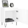 Bedside tables 2 units engineered wood white 40x30x50 cm by vidaXL, Nightstands - Ref: Foro24-826829, Price: 61,31 €, Discoun...