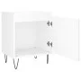 Bedside tables 2 units engineered wood white 40x30x50 cm by vidaXL, Nightstands - Ref: Foro24-826829, Price: 61,31 €, Discoun...