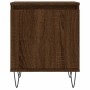 Brown oak engineered wood bedside table 40x30x50 cm by vidaXL, Nightstands - Ref: Foro24-826842, Price: 36,93 €, Discount: %