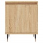 Nightstands 2 pcs engineered wood Sonoma oak 40x30x50 cm by vidaXL, Nightstands - Ref: Foro24-826819, Price: 63,20 €, Discoun...