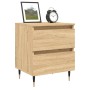 Nachttische, 2 Stück, Holzwerkstoff, Sonoma-Eiche, 40 x 35 x 50 cm von vidaXL, Nachttische - Ref: Foro24-826867, Preis: 79,50...