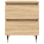 Nachttische, 2 Stück, Holzwerkstoff, Sonoma-Eiche, 40 x 35 x 50 cm von vidaXL, Nachttische - Ref: Foro24-826867, Preis: 79,50...