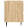Nachttische, 2 Stück, Holzwerkstoff, Sonoma-Eiche, 40 x 35 x 50 cm von vidaXL, Nachttische - Ref: Foro24-826867, Preis: 79,50...