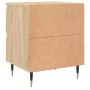 Nachttische, 2 Stück, Holzwerkstoff, Sonoma-Eiche, 40 x 35 x 50 cm von vidaXL, Nachttische - Ref: Foro24-826867, Preis: 78,43...