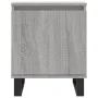 Bedside table 2 units engineered wood gray Sonoma 40x30x50 cm by vidaXL, Nightstands - Ref: Foro24-826857, Price: 71,61 €, Di...