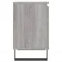 Bedside table 2 units engineered wood gray Sonoma 40x30x50 cm by vidaXL, Nightstands - Ref: Foro24-826857, Price: 71,61 €, Di...