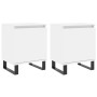 Nachttische 2 Stk. Holzwerkstoff weiß 40x30x50 cm von vidaXL, Nachttische - Ref: Foro24-826845, Preis: 72,50 €, Rabatt: %