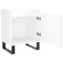 Mesitas de noche 2 uds madera de ingeniería blanco 40x30x50 cm de vidaXL, Mesitas de noche - Ref: Foro24-826845, Precio: 71,6...