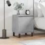 Concrete gray engineered wood bedside table 40x30x50 cm by vidaXL, Nightstands - Ref: Foro24-826852, Price: 40,38 €, Discount: %