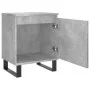 Concrete gray engineered wood bedside table 40x30x50 cm by vidaXL, Nightstands - Ref: Foro24-826852, Price: 40,38 €, Discount: %