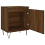 Bedside table 2 units engineered wood oak brown 40x30x50cm by vidaXL, Nightstands - Ref: Foro24-826843, Price: 42,37 €, Disco...