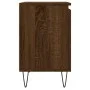 Bedside table 2 units engineered wood oak brown 40x30x50cm by vidaXL, Nightstands - Ref: Foro24-826843, Price: 42,37 €, Disco...
