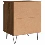 Nachttisch 2 Stk. Eiche braun 40x30x50cm von vidaXL, Nachttische - Ref: Foro24-826843, Preis: 42,37 €, Rabatt: %
