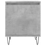 Bedside tables 2 pcs concrete gray wood 40x30x50 cm by vidaXL, Nightstands - Ref: Foro24-826837, Price: 59,87 €, Discount: %