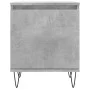 Bedside tables 2 pcs concrete gray wood 40x30x50 cm by vidaXL, Nightstands - Ref: Foro24-826837, Price: 59,14 €, Discount: %