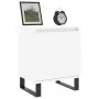 Nightstands 2 pcs glossy white engineered wood 40x30x50 cm by vidaXL, Nightstands - Ref: Foro24-826849, Price: 76,24 €, Disco...
