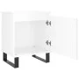 Nightstands 2 pcs glossy white engineered wood 40x30x50 cm by vidaXL, Nightstands - Ref: Foro24-826849, Price: 76,24 €, Disco...