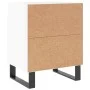 Nightstands 2 pcs glossy white engineered wood 40x30x50 cm by vidaXL, Nightstands - Ref: Foro24-826849, Price: 76,24 €, Disco...