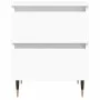 Mesita de noche madera contrachapada blanco 40x35x50 cm de vidaXL, Mesitas de noche - Ref: Foro24-826860, Precio: 49,04 €, De...