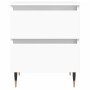 Weißer Nachttisch aus Sperrholz, 40 x 35 x 50 cm von vidaXL, Nachttische - Ref: Foro24-826860, Preis: 49,72 €, Rabatt: %