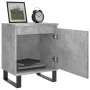 Bedside tables 2 pcs concrete gray wood 40x30x50 cm by vidaXL, Nightstands - Ref: Foro24-826853, Price: 69,02 €, Discount: %
