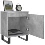 Nachttische 2 Stück betongraues Holz 40x30x50 cm von vidaXL, Nachttische - Ref: Foro24-826853, Preis: 69,88 €, Rabatt: %