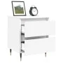 Nachttische 2 Stk. Holzwerkstoff weiß 40x35x50 cm von vidaXL, Nachttische - Ref: Foro24-826861, Preis: 77,49 €, Rabatt: %