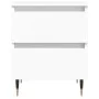 Nachttische 2 Stk. Holzwerkstoff weiß 40x35x50 cm von vidaXL, Nachttische - Ref: Foro24-826861, Preis: 77,49 €, Rabatt: %