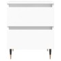 Nightstands 2 pcs engineered wood white 40x35x50 cm by vidaXL, Nightstands - Ref: Foro24-826861, Price: 78,25 €, Discount: %