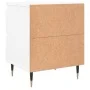 Nachttische 2 Stk. Holzwerkstoff weiß 40x35x50 cm von vidaXL, Nachttische - Ref: Foro24-826861, Preis: 77,49 €, Rabatt: %