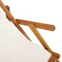 Silla de playa con cojín 2 pcs Marrón 61.5 x 123 x 82cm