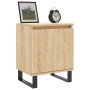 Nachttische, 2 Stück, Holzwerkstoff, Sonoma-Eiche, 40 x 30 x 50 cm von vidaXL, Nachttische - Ref: Foro24-826851, Preis: 69,96...