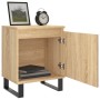 Nachttische, 2 Stück, Holzwerkstoff, Sonoma-Eiche, 40 x 30 x 50 cm von vidaXL, Nachttische - Ref: Foro24-826851, Preis: 69,96...
