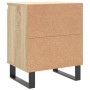 Nachttische, 2 Stück, Holzwerkstoff, Sonoma-Eiche, 40 x 30 x 50 cm von vidaXL, Nachttische - Ref: Foro24-826851, Preis: 69,96...