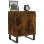 Nachttische 2 Stk. Eiche geräuchertes Holz 40x30x50 cm von vidaXL, Nachttische - Ref: Foro24-826855, Preis: 51,22 €, Rabatt: %