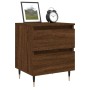 Nightstands 2 pcs oak brown engineered wood 40x35x50 cm by vidaXL, Nightstands - Ref: Foro24-826875, Price: 82,59 €, Discount: %
