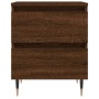 Nightstands 2 pcs oak brown engineered wood 40x35x50 cm by vidaXL, Nightstands - Ref: Foro24-826875, Price: 82,59 €, Discount: %