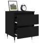 Nachttische 2 Stk. Holzwerkstoff schwarz 40x35x50 cm von vidaXL, Nachttische - Ref: Foro24-826863, Preis: 93,64 €, Rabatt: %