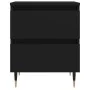 Nachttische 2 Stk. Holzwerkstoff schwarz 40x35x50 cm von vidaXL, Nachttische - Ref: Foro24-826863, Preis: 93,64 €, Rabatt: %
