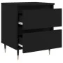 Nachttische 2 Stk. Holzwerkstoff schwarz 40x35x50 cm von vidaXL, Nachttische - Ref: Foro24-826863, Preis: 93,64 €, Rabatt: %