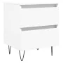 Nachttisch aus Sperrholz weiß 40x35x50 cm von vidaXL, Nachttische - Ref: Foro24-826876, Preis: 52,80 €, Rabatt: %